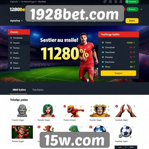 Avaliação da interface do usuário no site 1928bet